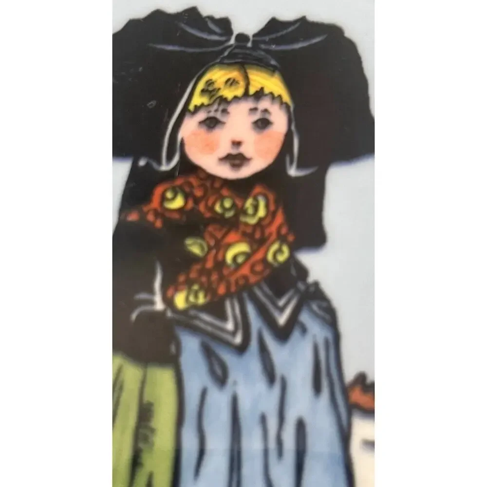 Villeroy & Boch Hansi d’ Alsace Dinner Plate Girl In‎ Snow RARE